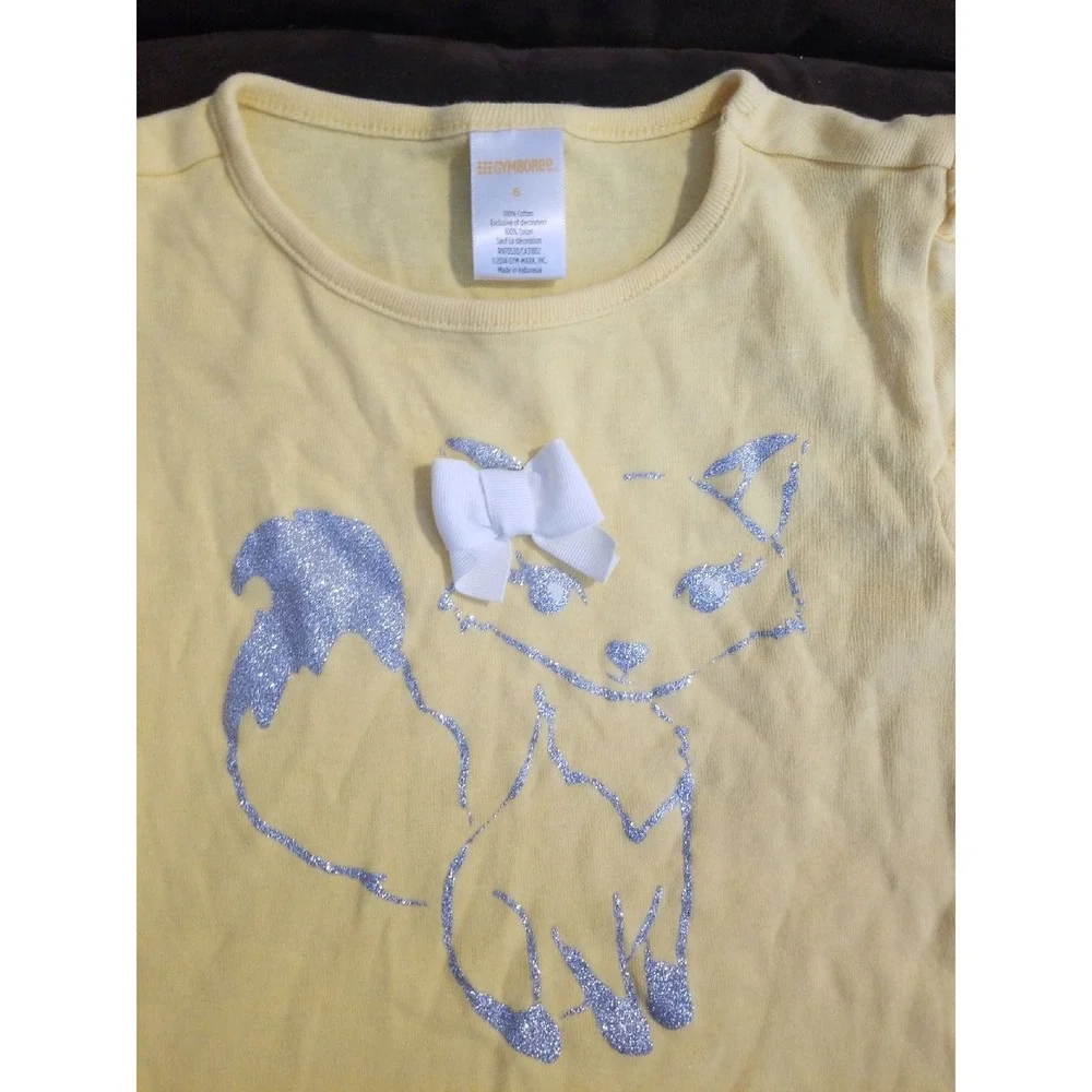 Gymboree outlet bright owl top 6 Jeans 7